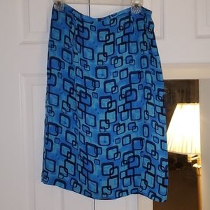 Silk skirt